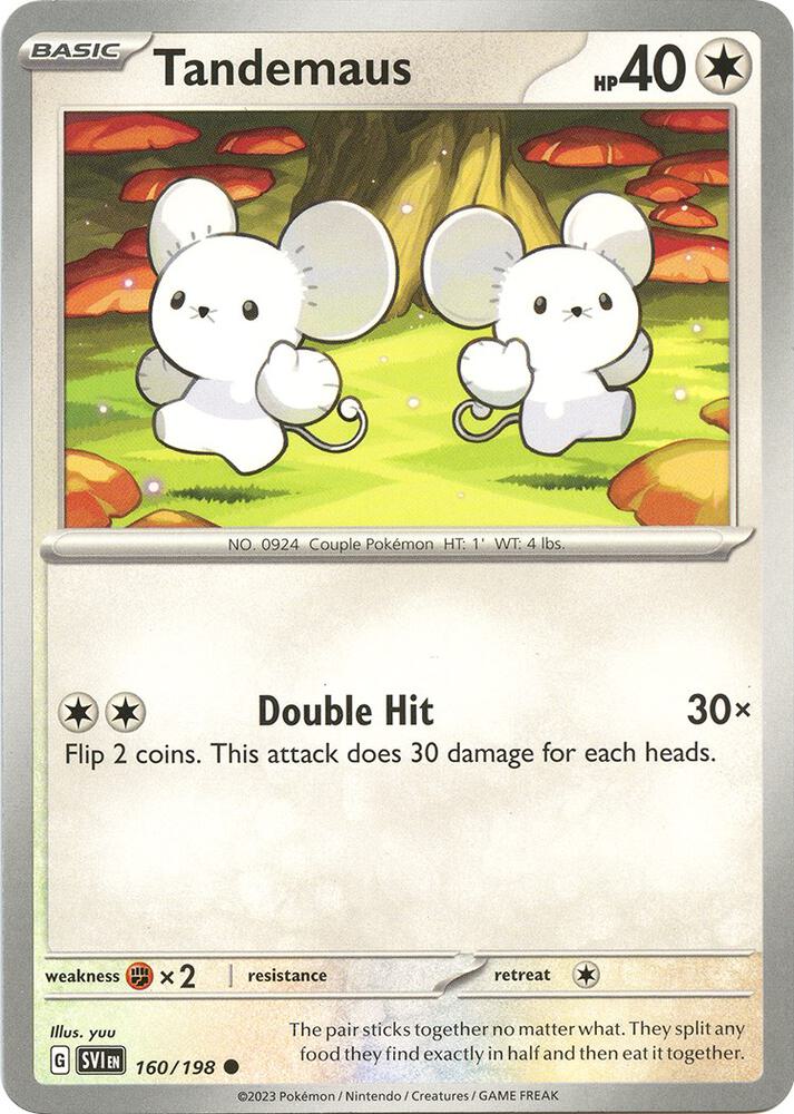 Tandemaus Reverse Holo 160/198 - Monster Mart - Pokémon Cards Australia