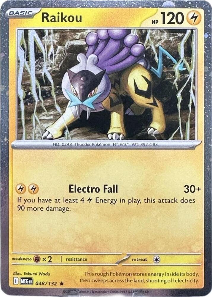 Raikou 048/132 Cosmos Holo - Monster Mart - Pokémon Cards Australia