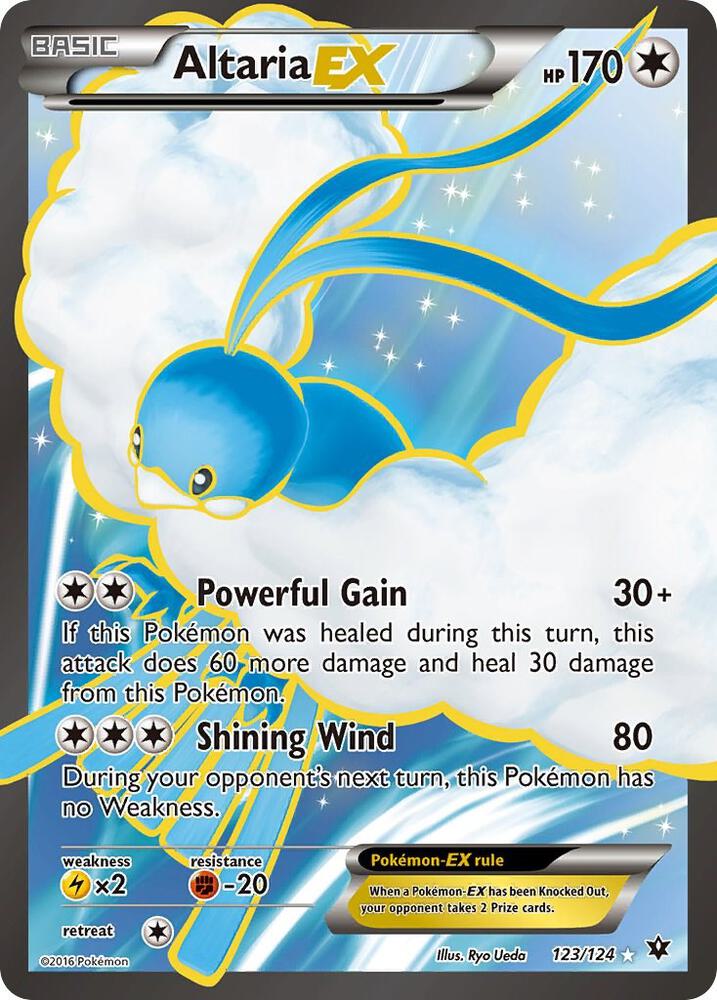 Altaria EX 123/124 - Monster Mart - Pokémon Cards Australia