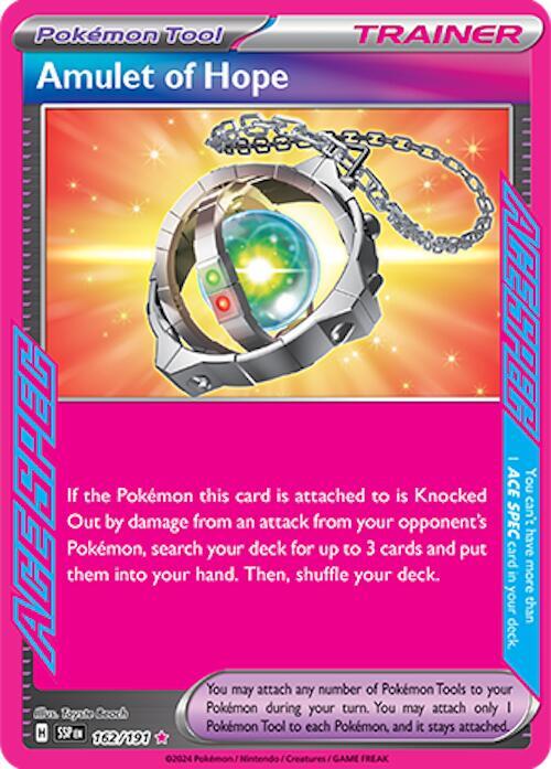 Amulet of Hope 162/191 - Monster Mart - Pokémon Cards Australia