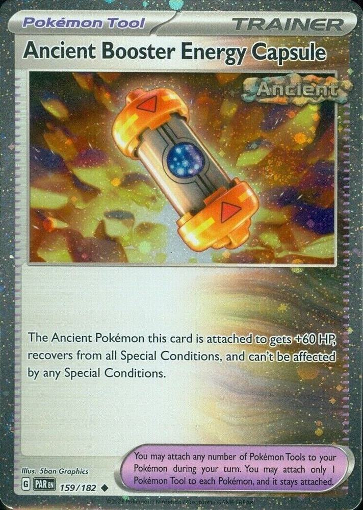 Ancient Booster Energy Capsule 159/182 Cosmos Holo - Monster Mart - Pokémon Cards Australia