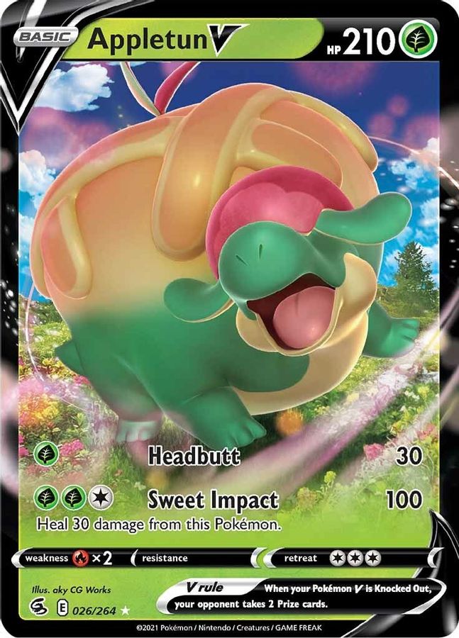 Appletun V 026/264 - Monster Mart - Pokémon Cards Australia