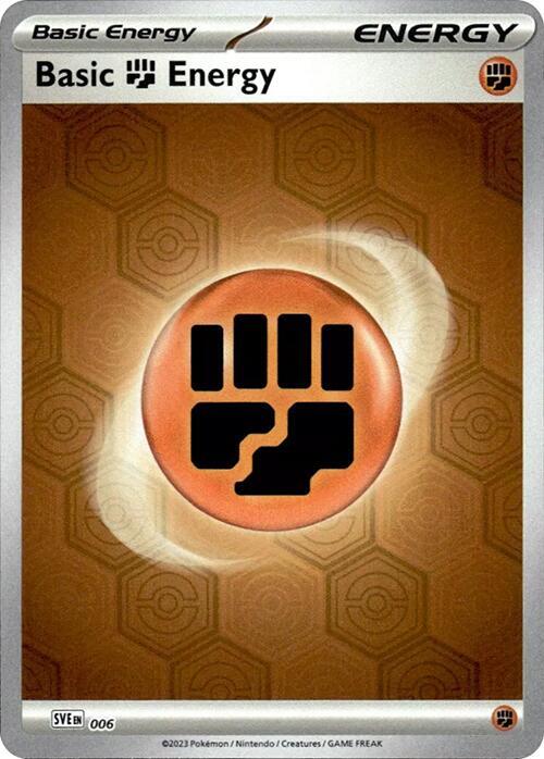 Basic Fighting Energy 006 - Monster Mart - Pokémon Cards Australia