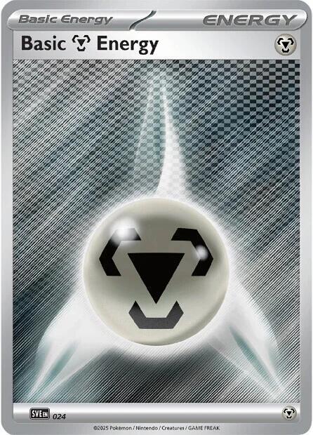Basic Metal Energy Holo 024 - Monster Mart - Pokémon Cards Australia
