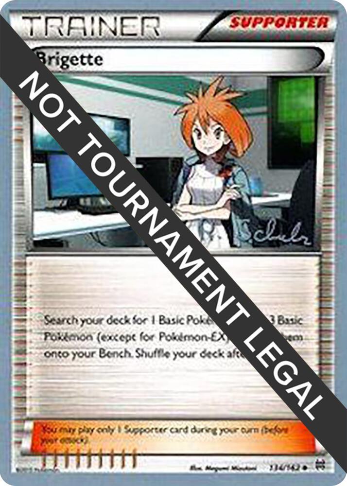 Brigette 134/162 - Robin Schulz - World Championships 2018 - Monster Mart - Pokémon Cards Australia