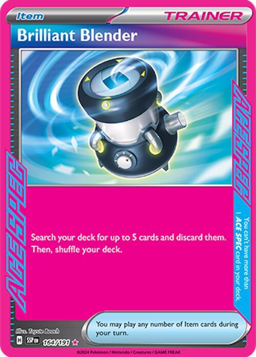 Brilliant Blender 164/191 - Monster Mart - Pokémon Cards Australia