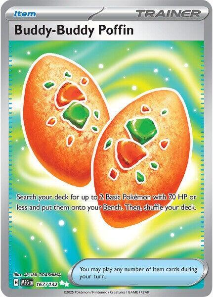 Buddy - Buddy Poffin 167/132 - Monster Mart - Pokémon Cards Australia