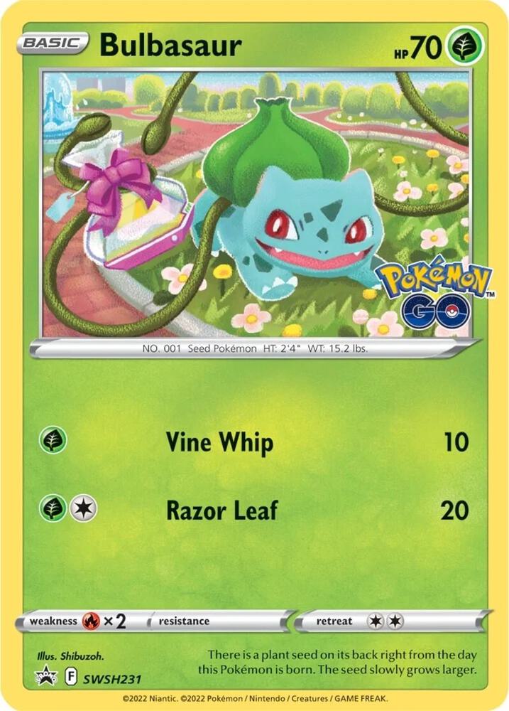Bulbasur SWSH231 - Monster Mart - Pokémon Cards Australia