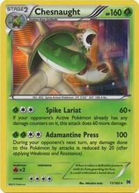 Chesnaught Holo 11/162 - Monster Mart - Pokémon Cards Australia