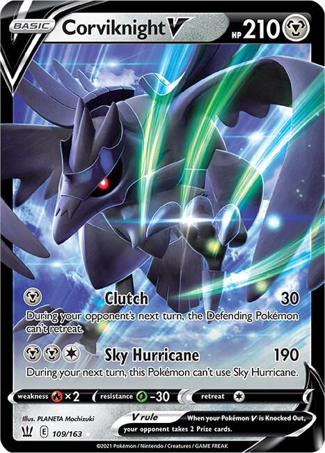 Corviknight V 109/163 - Monster Mart - Pokémon Cards Australia