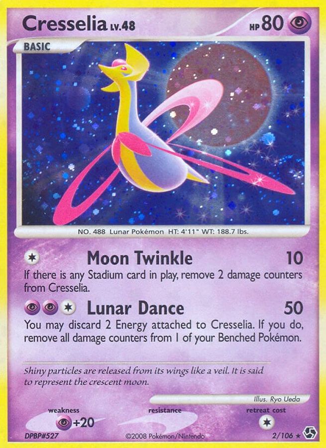Cresselia LV.48 2/106 - Monster Mart - Pokémon Cards Australia