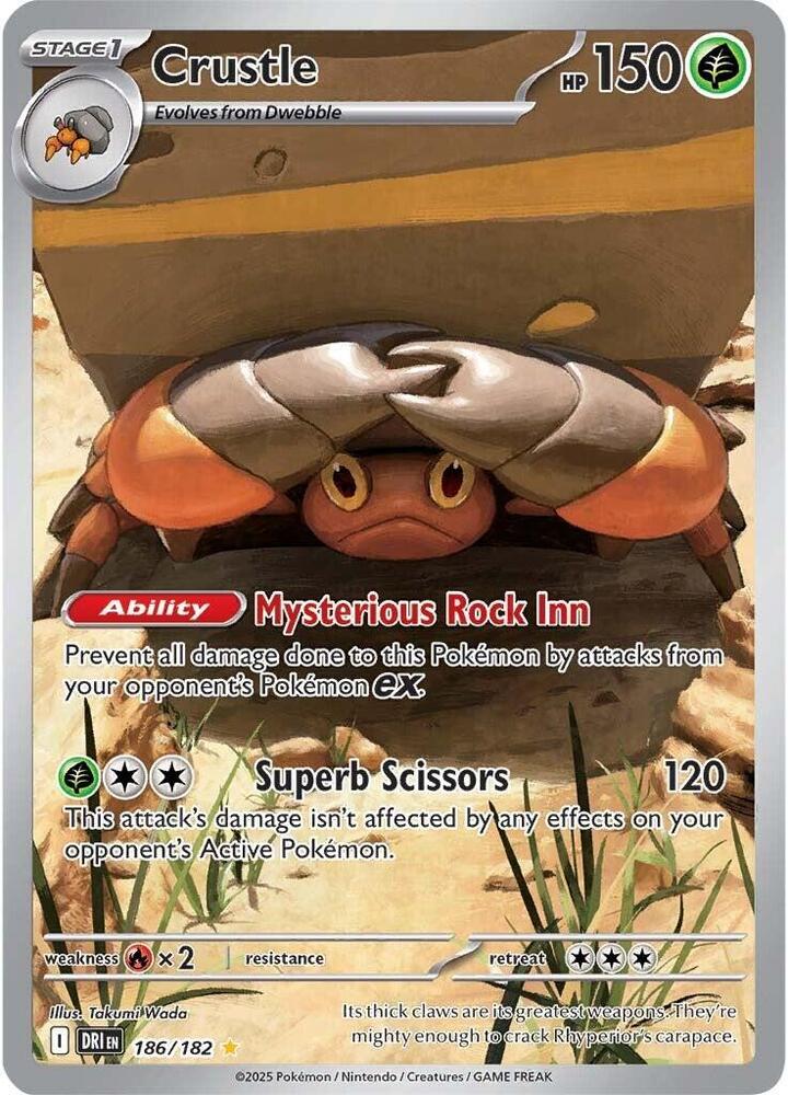 Crustle 186/182 - Monster Mart - Pokémon Cards Australia