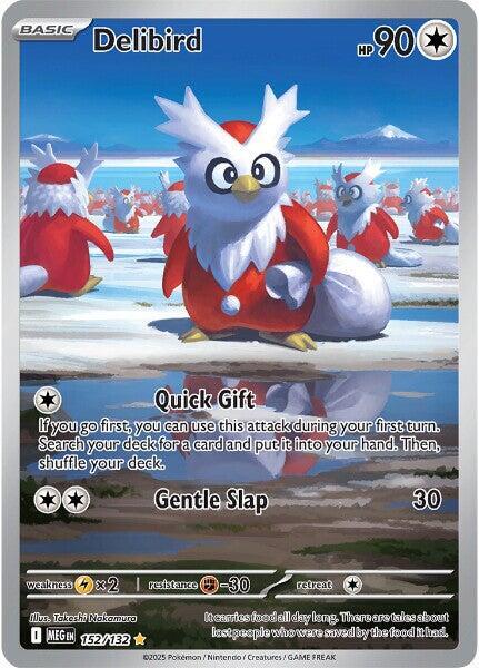 Delibird 152/132 - Monster Mart - Pokémon Cards Australia