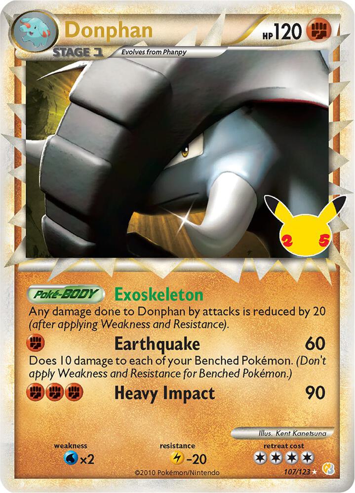 Donphan 107/123 - Monster Mart - Pokémon Cards Australia