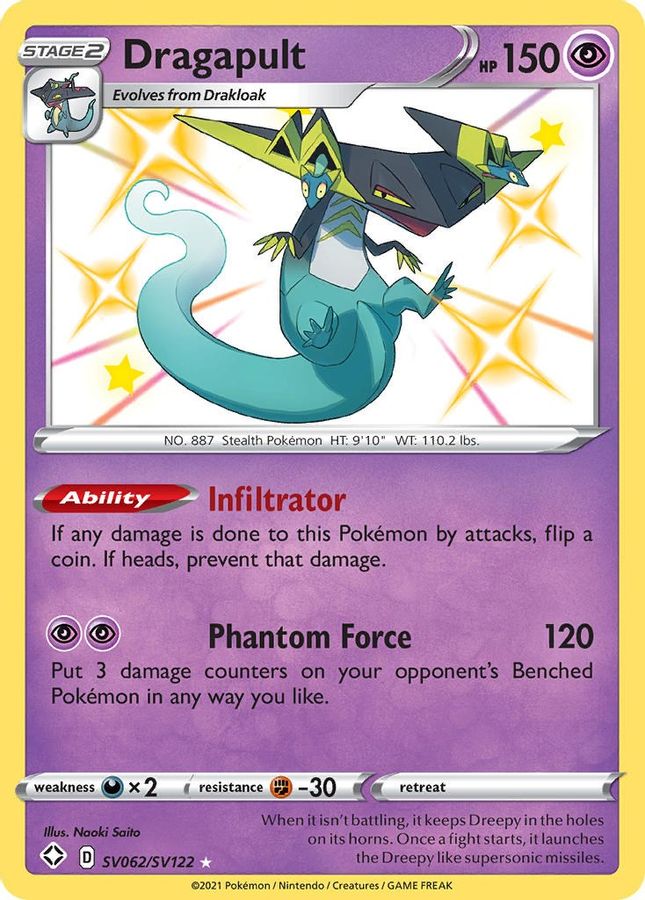 Dragapult SV062/SV122 - Monster Mart - Pokémon Cards Australia