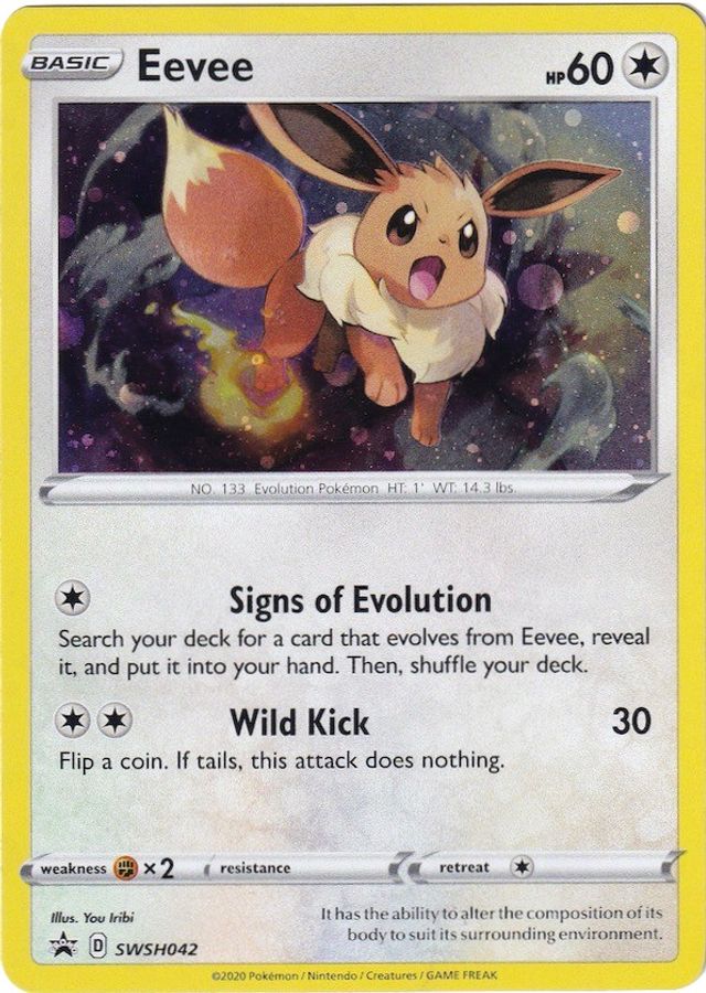 Eevee SWSH042 - Monster Mart - Pokémon Cards Australia