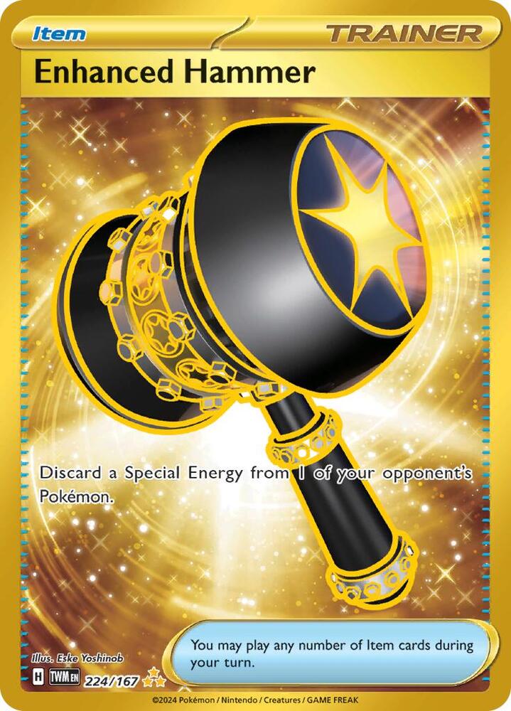 Enhanced Hammer 224/167 - Monster Mart - Pokémon Cards Australia