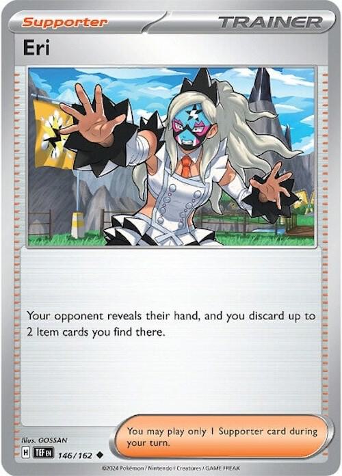 Eri Reverse Holo 146/162 - Monster Mart - Pokémon Cards Australia