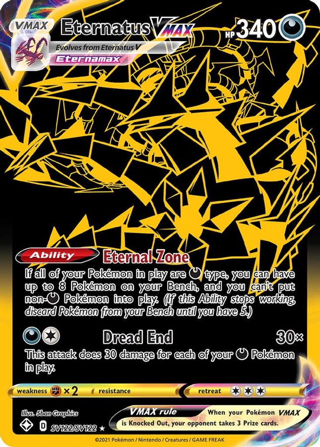 Eternatus VMAX SV122/SV122 - Monster Mart - Pokémon Cards Australia