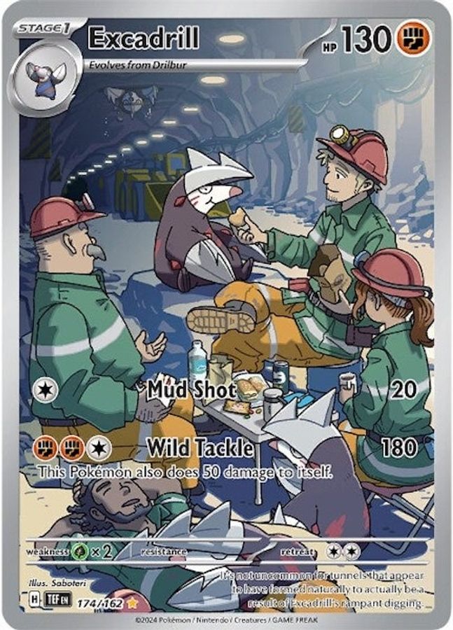 Excadrill 174/162 - Monster Mart - Pokémon Cards Australia