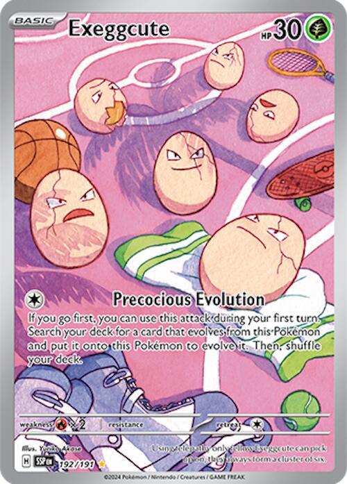 Exeggcute 192/191 - Monster Mart - Pokémon Cards Australia