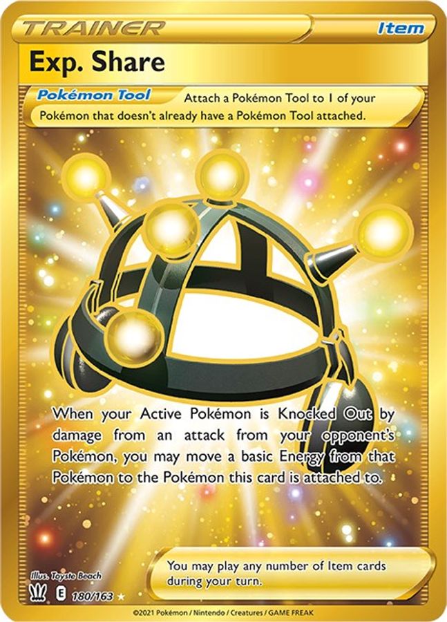 Exp. Share 180/163 - Monster Mart - Pokémon Cards Australia