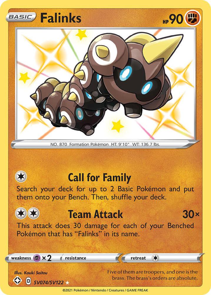 Falinks SV074/SV122 - Monster Mart - Pokémon Cards Australia