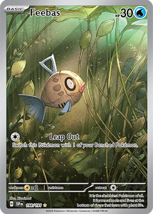Feebas 198/191 - Monster Mart - Pokémon Cards Australia