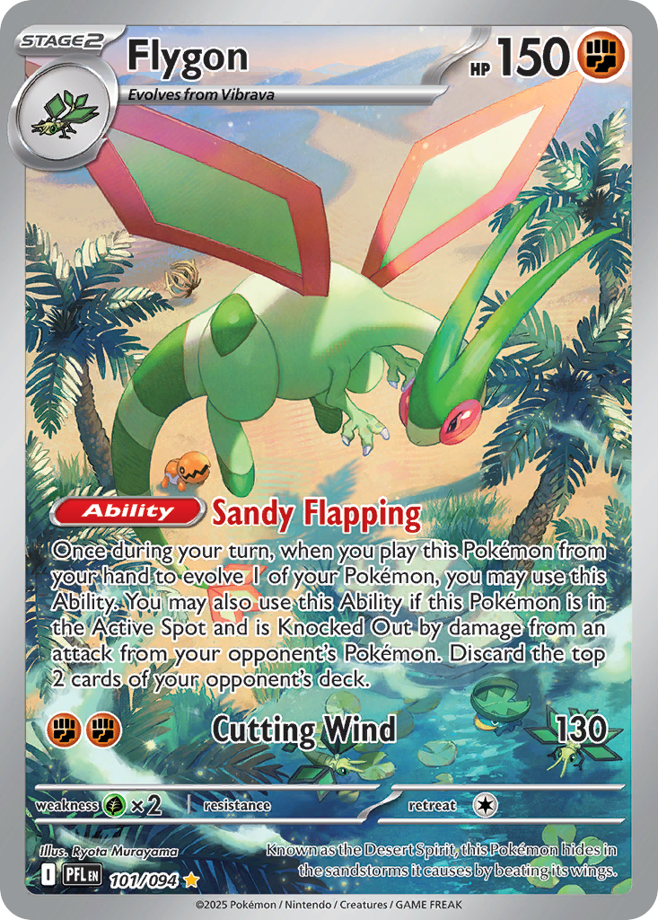 Flygon 101/094 - Monster Mart - Pokémon Cards Australia