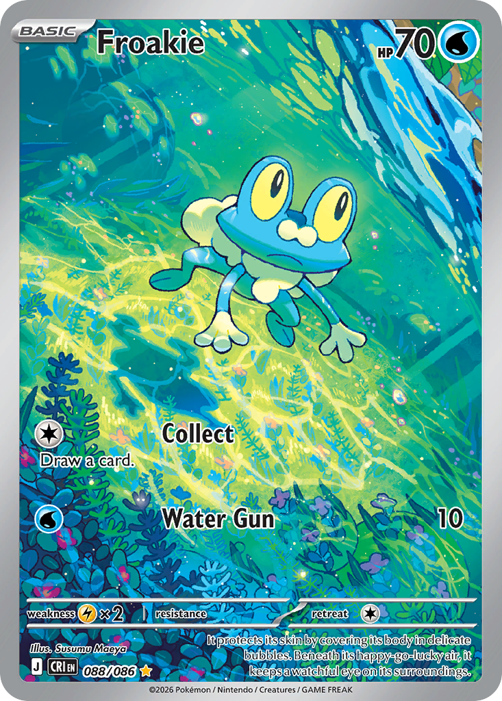 Froakie 088/086 - Monster Mart - Pokémon Cards Australia
