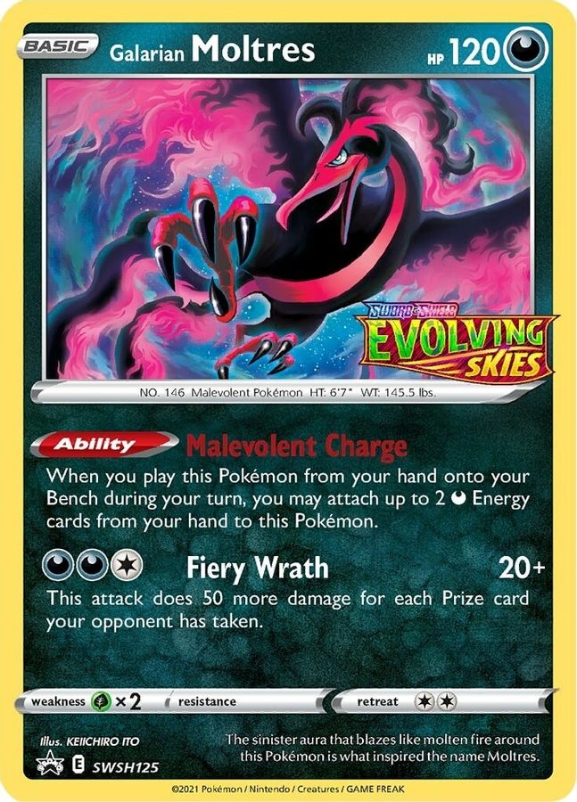 Galarian Moltres SWSH125 - Monster Mart - Pokémon Cards Australia