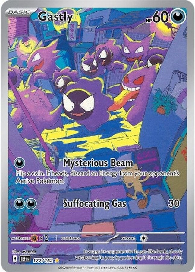 Gastly 177/162 - Monster Mart - Pokémon Cards Australia