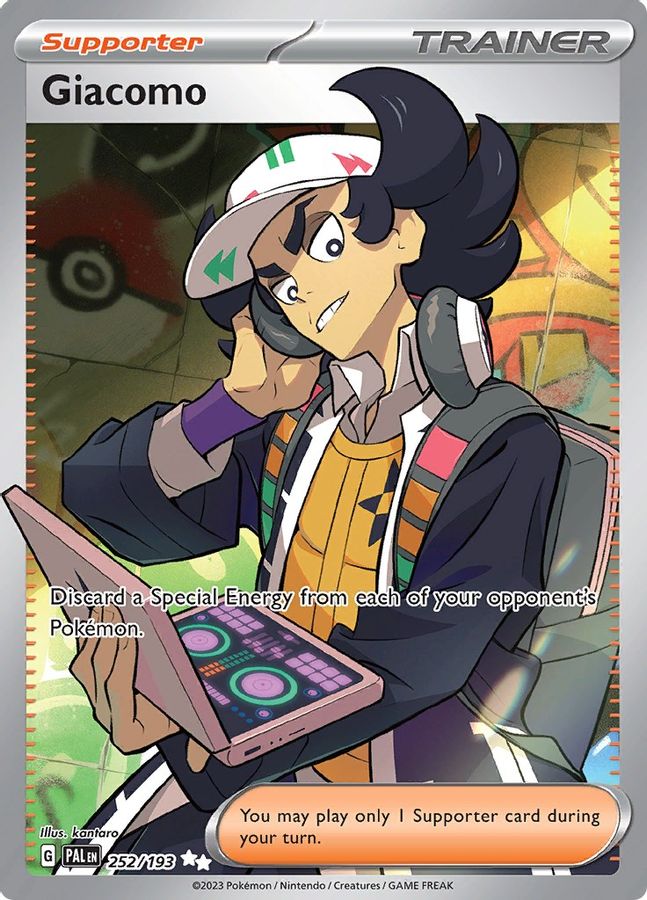 Giacomo 252/193 - Monster Mart - Pokémon Cards Australia