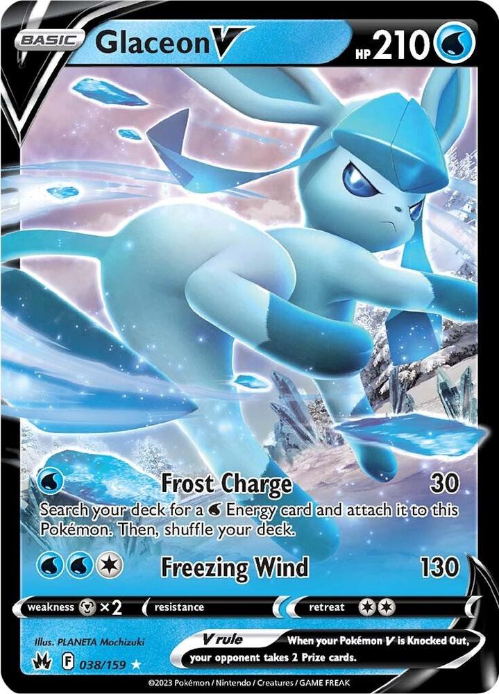 Glaceon V 038/159 - Monster Mart - Pokémon Cards Australia