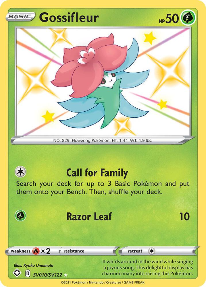 Gossifleur SV010/SV122 - Monster Mart - Pokémon Cards Australia