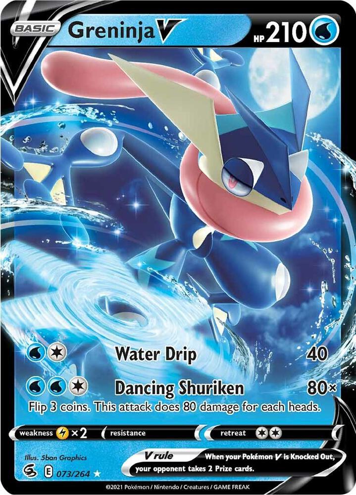 Greninja V 073/264 - Monster Mart - Pokémon Cards Australia