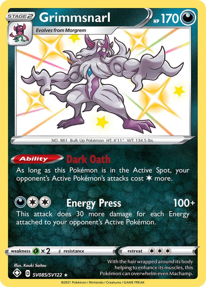 Grimmsnarl SV085/SV122 - Monster Mart - Pokémon Cards Australia