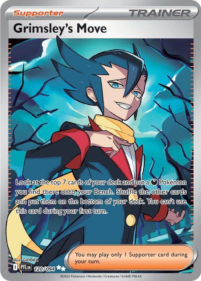 Grimsley's Move 120/094 - Monster Mart - Pokémon Cards Australia