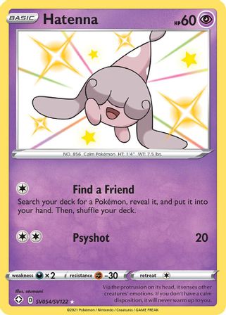 Hatenna SV054/SV122 - Monster Mart - Pokémon Cards Australia