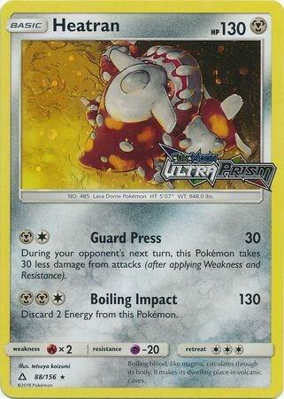 Heatran 88/156 Stamped - Monster Mart - Pokémon Cards Australia
