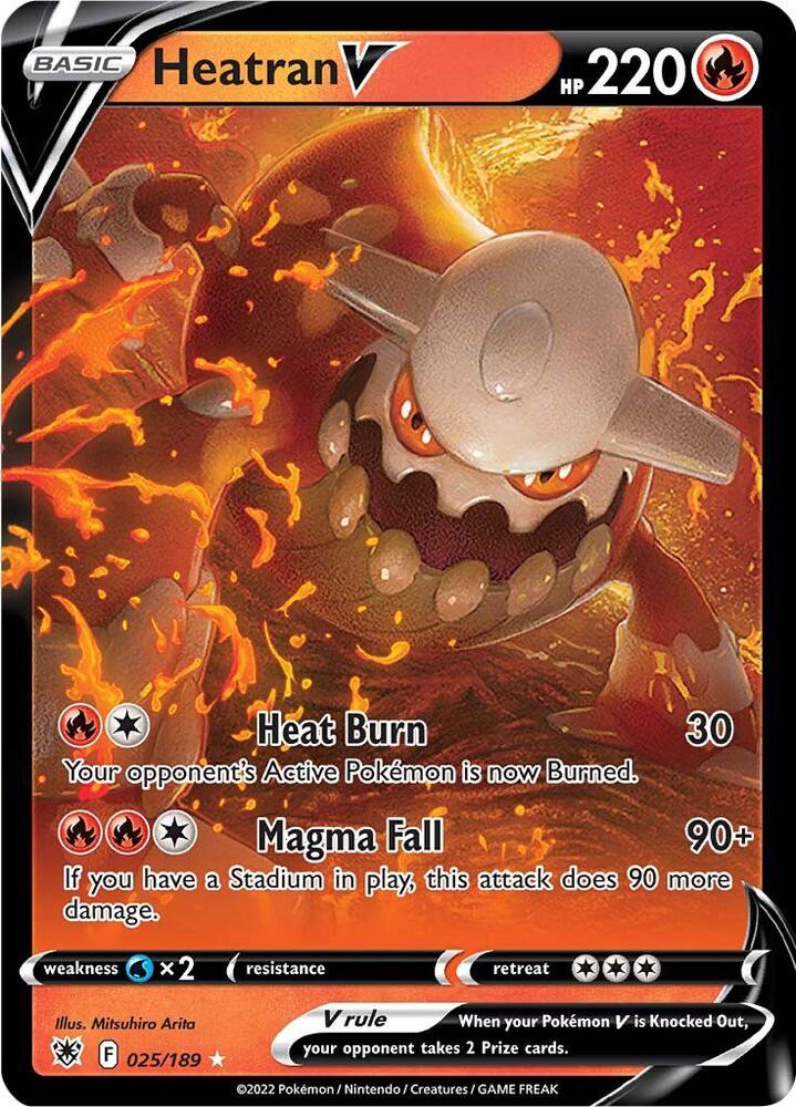 Heatran V 025/189 - Monster Mart - Pokémon Cards Australia