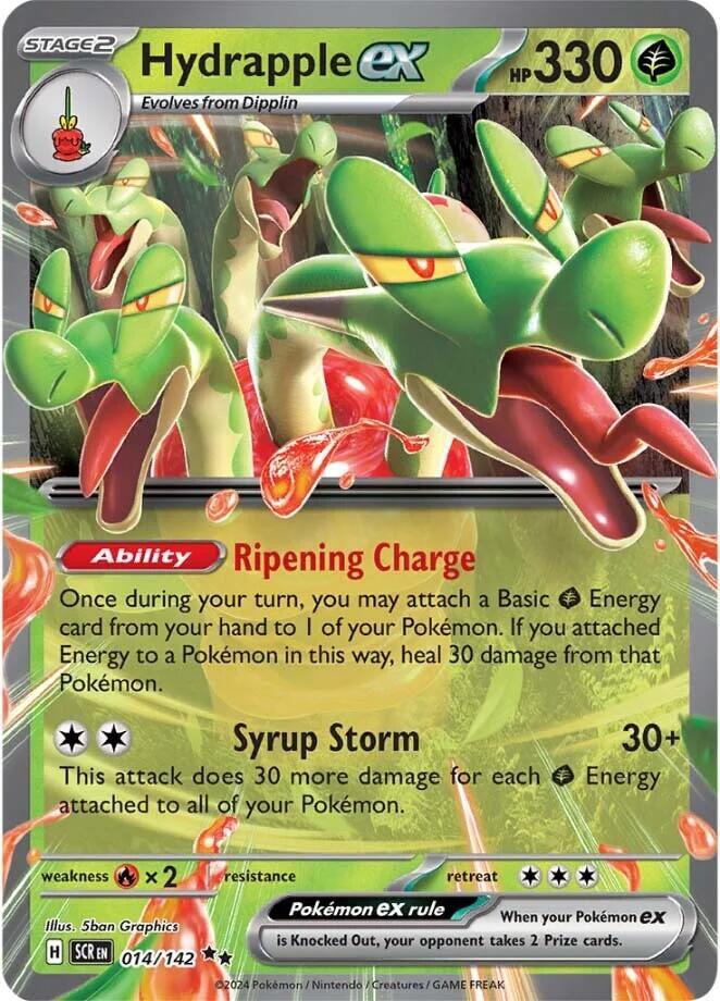 Hydrapple EX 014/142 - Monster Mart - Pokémon Cards Australia
