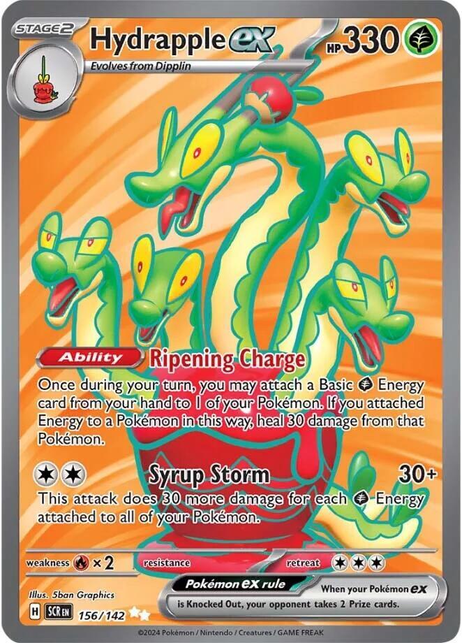 Hydrapple EX 156/142 - Monster Mart - Pokémon Cards Australia