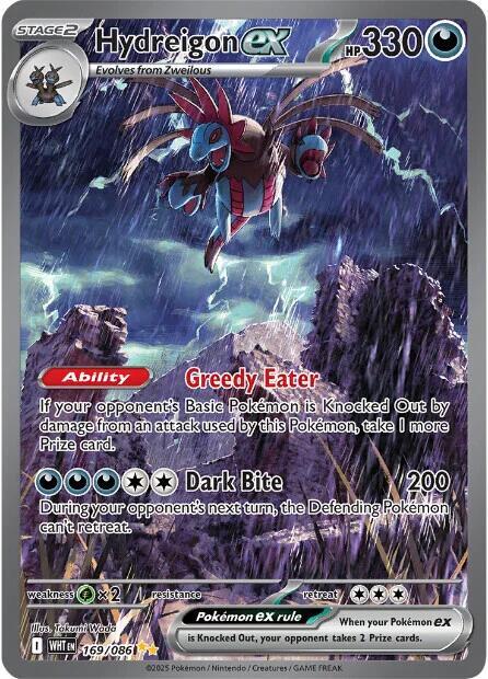 Hydreigon EX 169/086 - Monster Mart - Pokémon Cards Australia