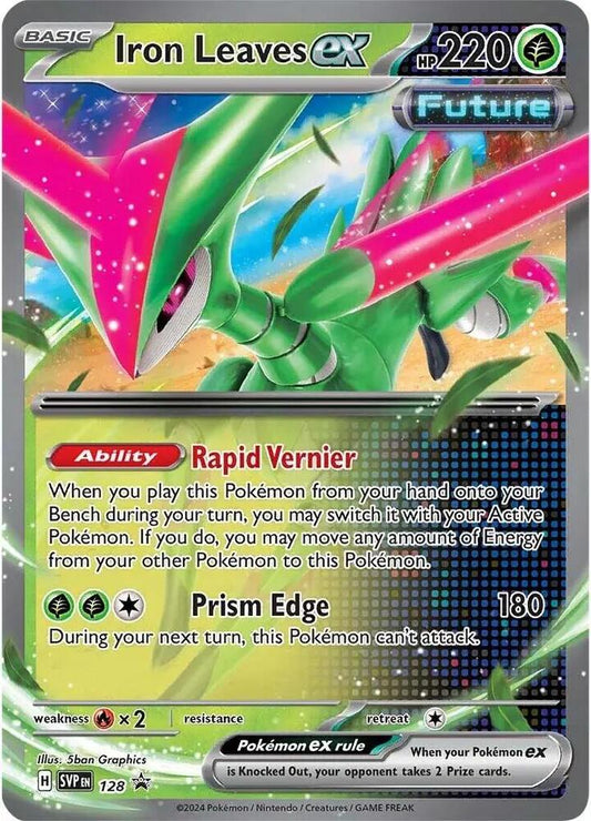 Iron Leaves EX 128 - Monster Mart - Pokémon Cards Australia