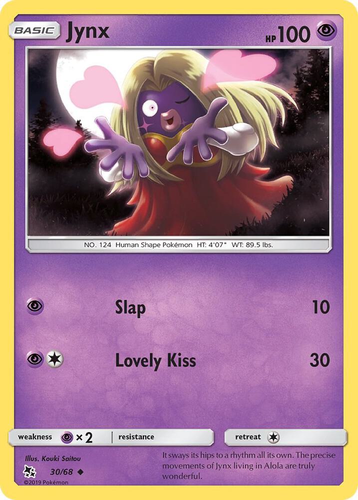 Jynx Reverse Holo 30/68 - Monster Mart - Pokémon Cards Australia
