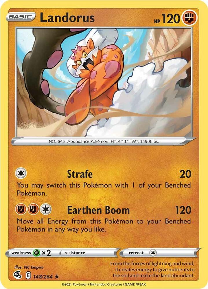 Landorus Holo 148/264 - Monster Mart - Pokémon Cards Australia