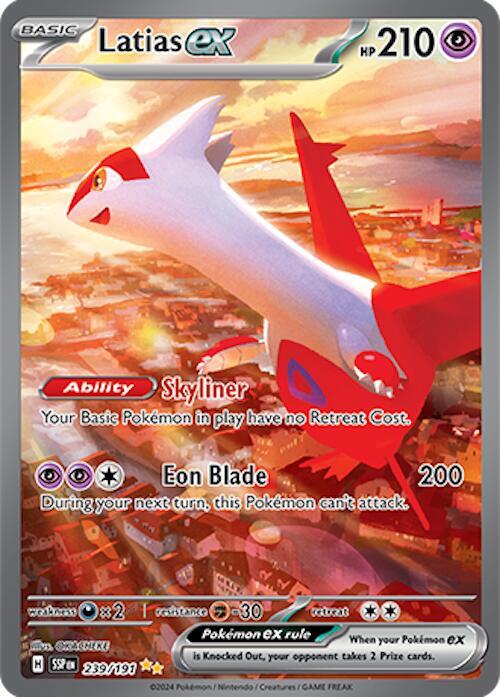 Latias EX 239/191 - Monster Mart - Pokémon Cards Australia