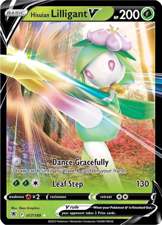 Lilligant V 017/189 - Monster Mart - Pokémon Cards Australia