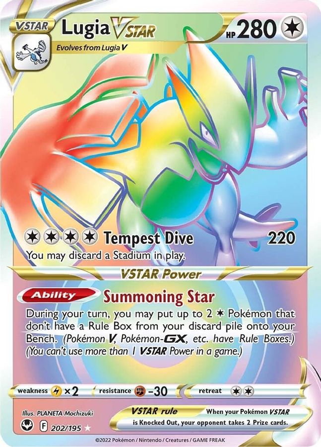 Lugia VSTAR 202/195 - Monster Mart - Pokémon Cards Australia